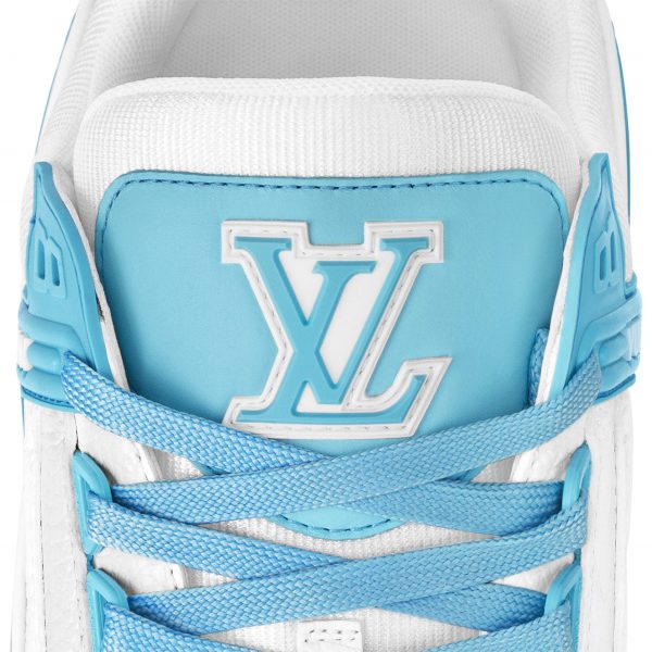 Louis Vuitton Trainer Sneaker Sky Blue 1ABOFM