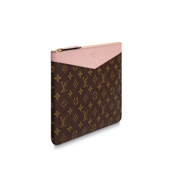 Louis Vuitton Monogram Rose Poudre M62942 Daily Pouch