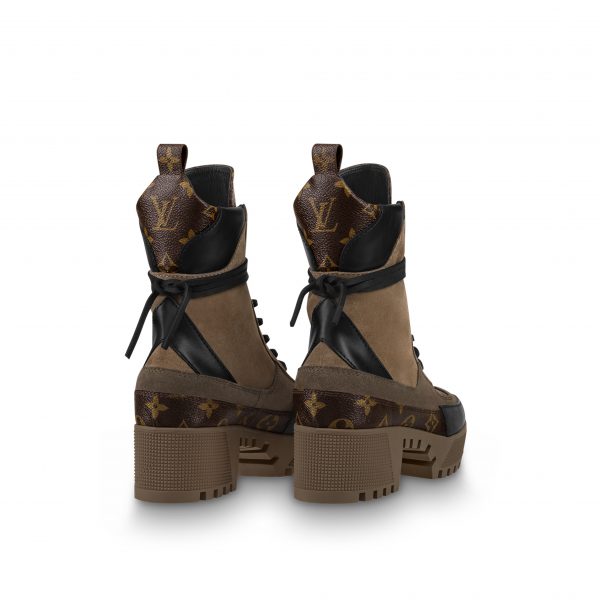 Louis Vuitton Laureate Platform Desert Boot Beige 1A4XYE