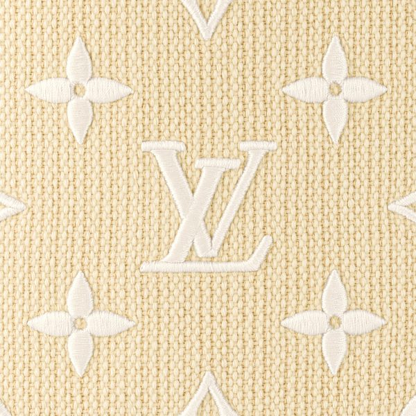 Louis Vuitton M22839 Neverfull MM Lotus Cotton White Beige