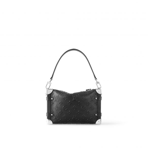Louis Vuitton M21709 Side Trunk MM Black Fashion Leather