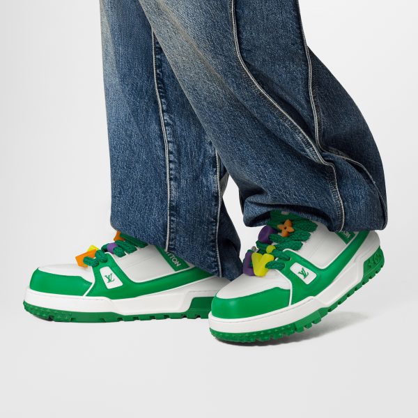 Louis Vuitton LV Trainer Maxi Sneaker Green 1AB8SC
